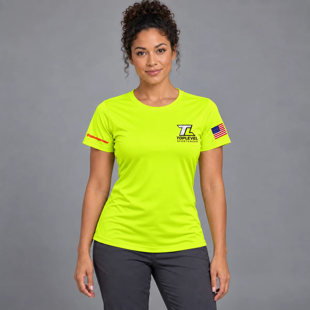 Custom Solid Color Women's Fitted Tee