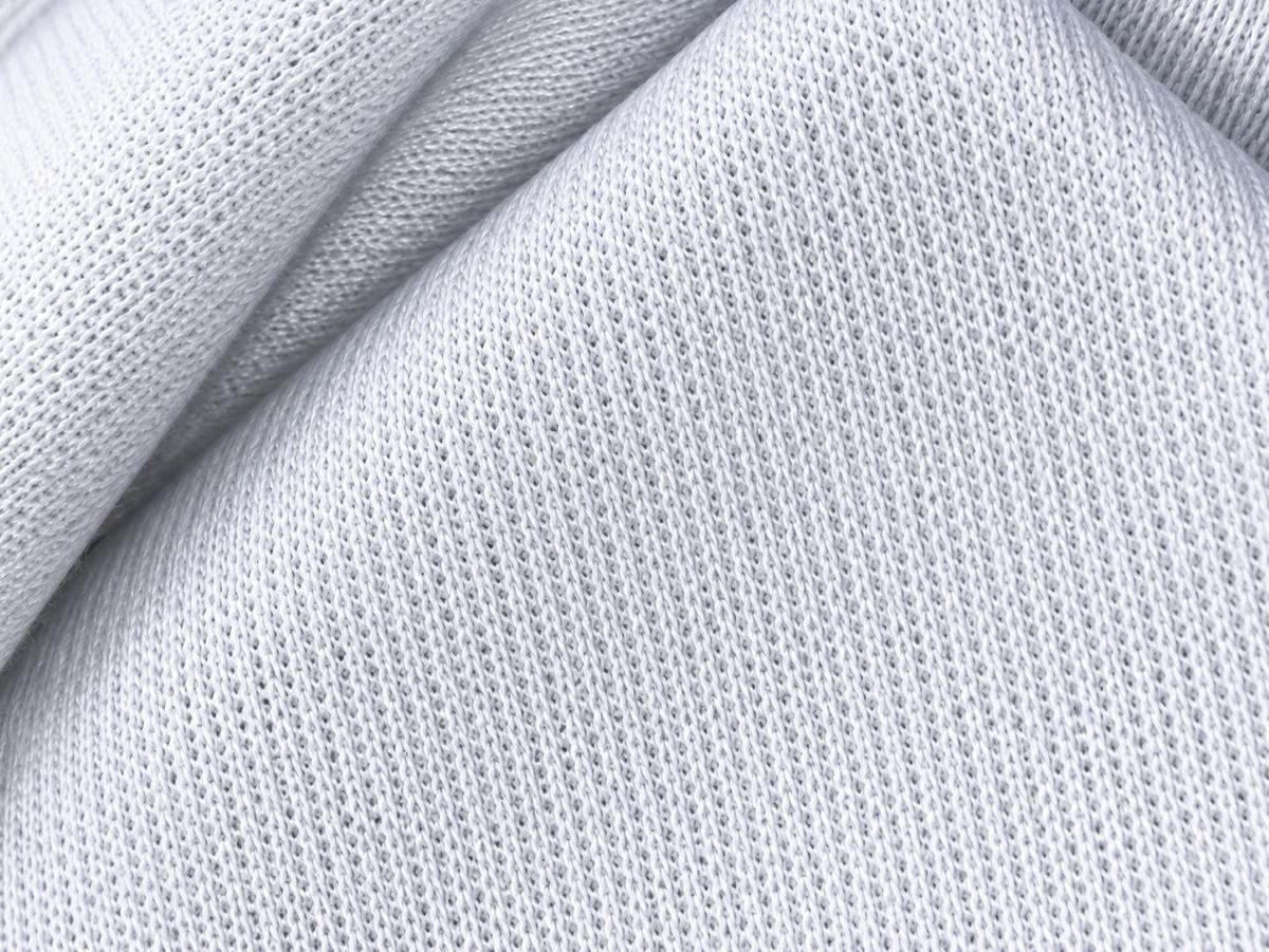 TLS Performance Mini Mesh Toplevel Sportswear White Performance Mini-Mesh fabric close-up