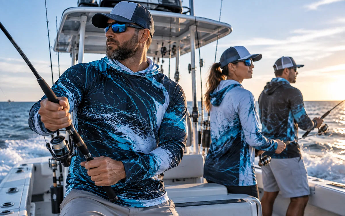 TLS WHO WE OUTFIT FISHING ANGLING Toplevel Sportswear TLS WHO WE OUTFIT FISHING ANGLING Toplevel Sportswear